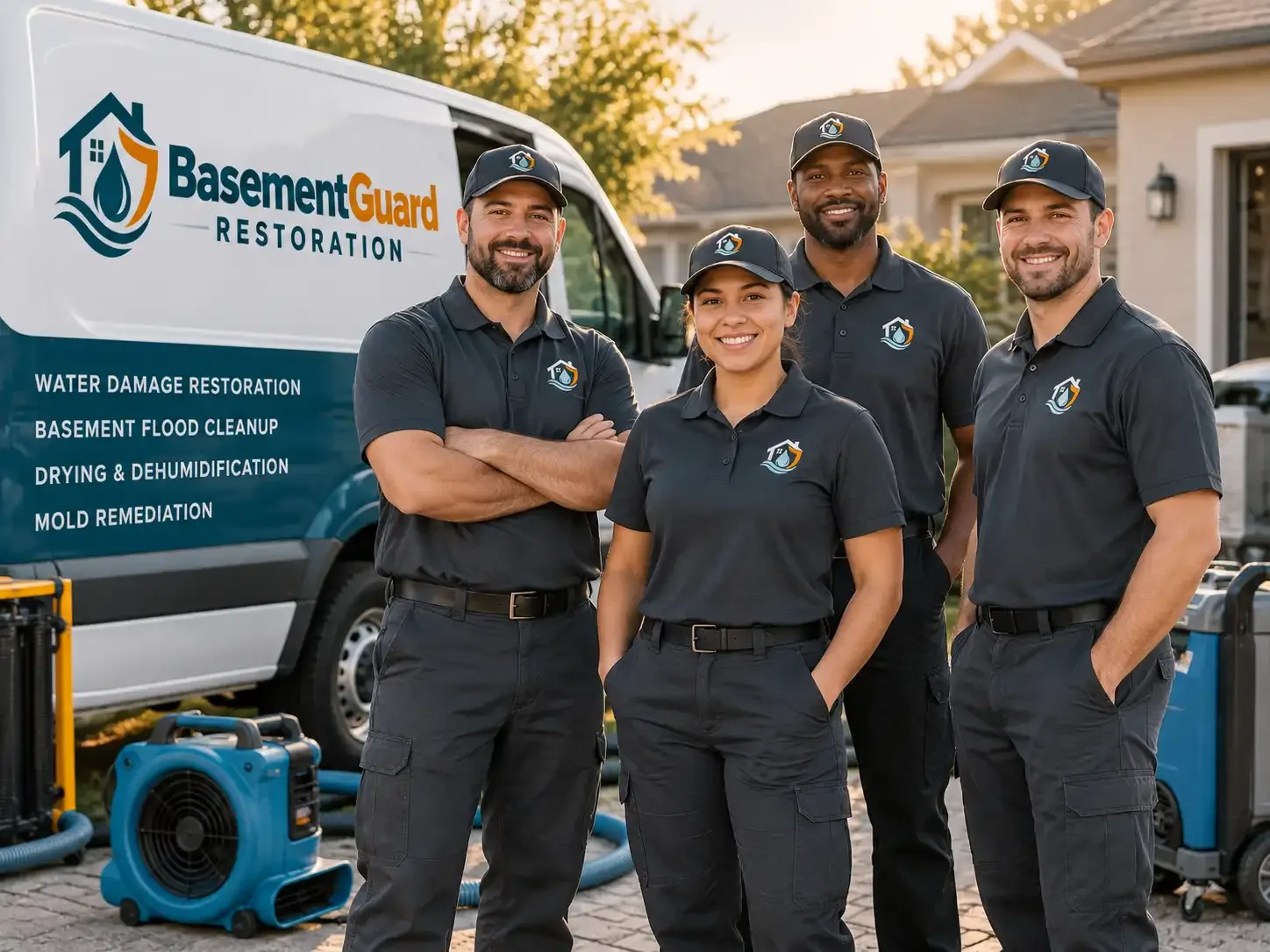 Basement Water Damage Restoration company in Marienthal, KS